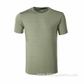 Summer Customize Solid Color Short Sleeve Mens T-shirt